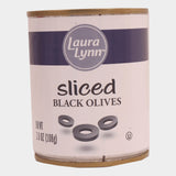 3 Jars Laura Lynn Sliced Olives, 3.8 oz