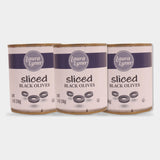 3 Jars Laura Lynn Sliced Olives, 3.8 oz