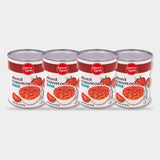 4 Cans Laura Lynn Petite Diced Tomatoes, 28 oz