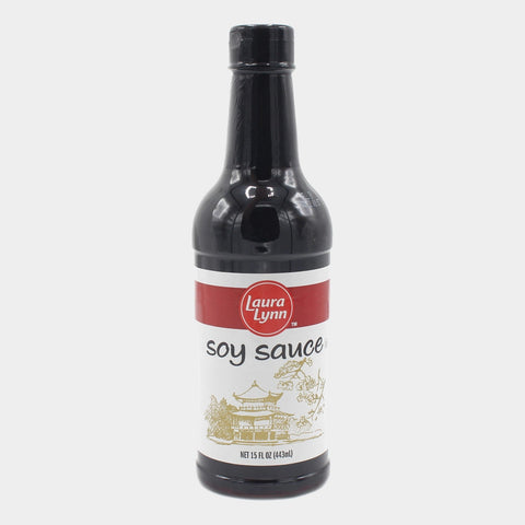 4 Bottles Laura Lynn Soy Sauce, 15 oz