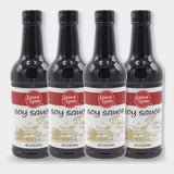 4 Bottles Laura Lynn Soy Sauce, 15 oz