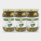 3 Jars Laura Lynn Hot Sliced Jalapenos, 16 oz