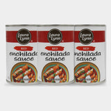 3 Jars Laura Lynn Red Enchilada Sauce, 10 oz