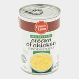 6 Cans Laura Lynn 98% Fat Free Cream of Chicken Soup Condensed, 10.75 oz