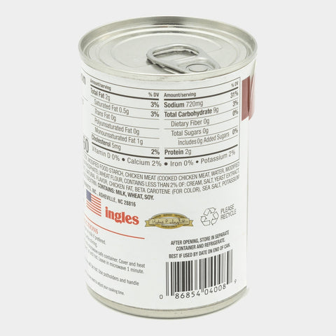 6 Cans Laura Lynn 98% Fat Free Cream of Chicken Soup Condensed, 10.75 oz