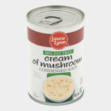 6 Cans Laura Lynn 98% Fat Free Cream of Mushroom Soup Condensed, 10.75 oz