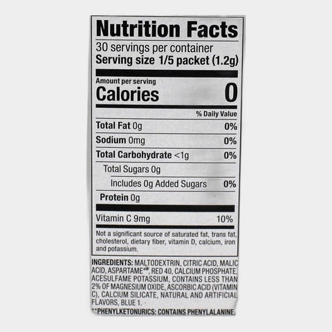 Laura Lynn Sugar Free Raspberry Drink Mix, 3.2 oz