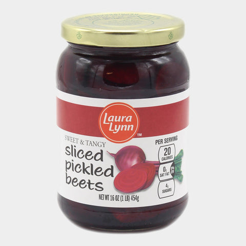 6 Cans Laura Lynn Pickled Sliced Beets, 16 oz