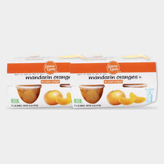 2 Packs Laura Lynn Mandarin Orange Light Syrup Fruit Cups, 16 oz