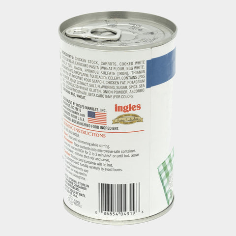 6 Cans Laura Lynn Healthy & Hearty Chicken Noodle Soup, 18.6 oz