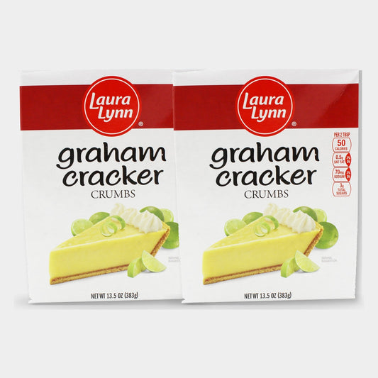 2 Bags Laura Lynn Graham Cracker Crumbs, 13.5 oz