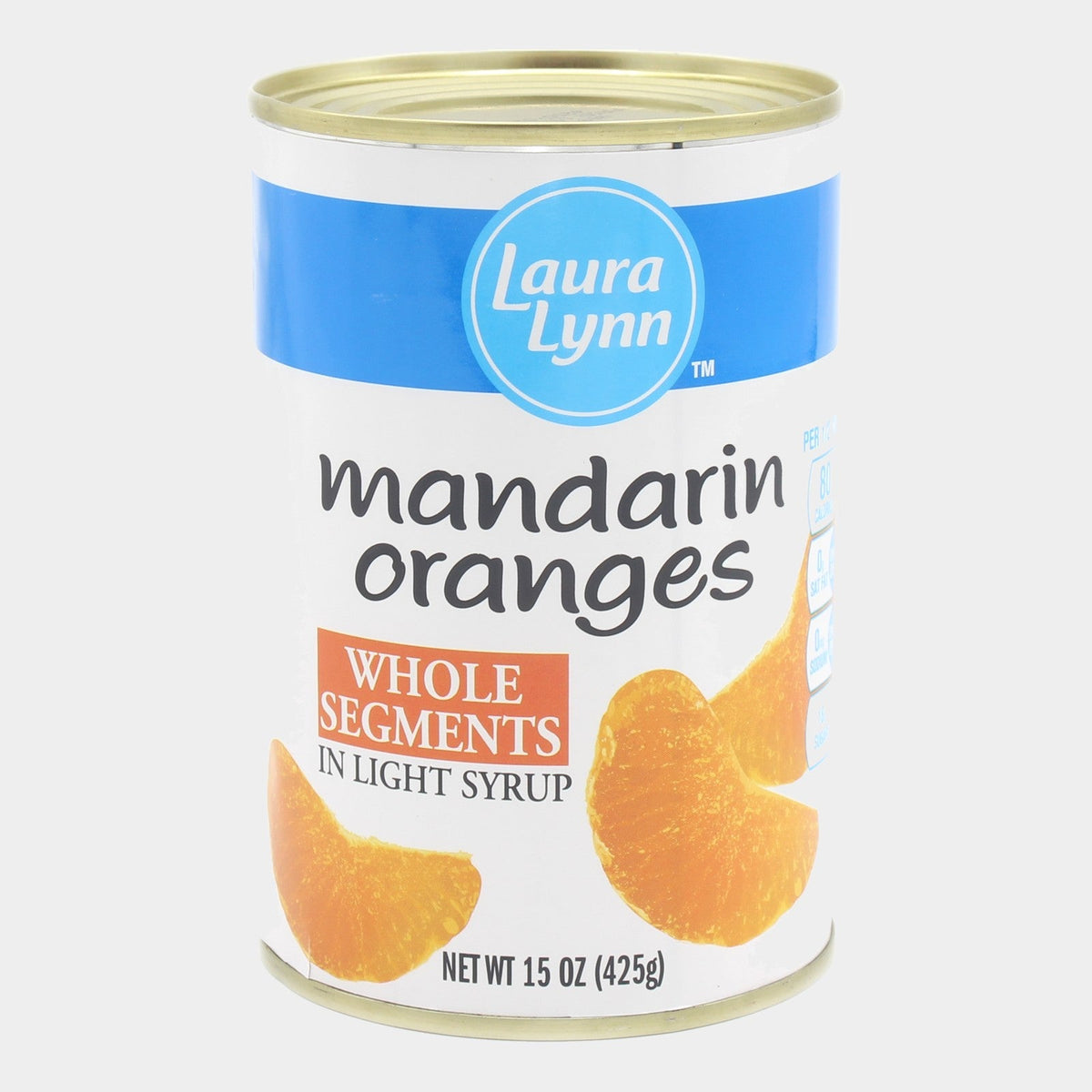 4 Cans Laura Lynn Mandarin Oranges, 15 oz