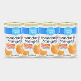 4 Cans Laura Lynn Mandarin Oranges, 15 oz