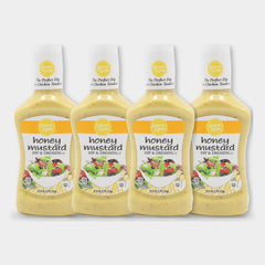 4 Bottles Laura Lynn Honey Mustard Dressing, 16 oz