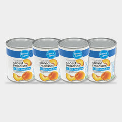 4 Cans Laura Lynn Sliced Peaches in Pear Juice, 29 oz