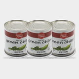 3 Jars Laura Lynn Diced Green Chilies, 7 oz