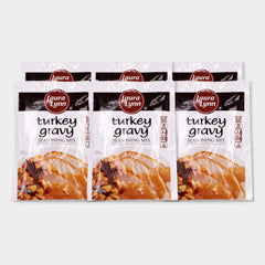 6 Packets Laura Lynn Turkey Gravy Seasoning Mix, 0.87 oz