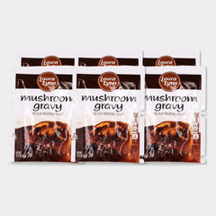 6 Packets Laura Lynn Mushroom Gravy Seasoning Mix, 0.75 oz