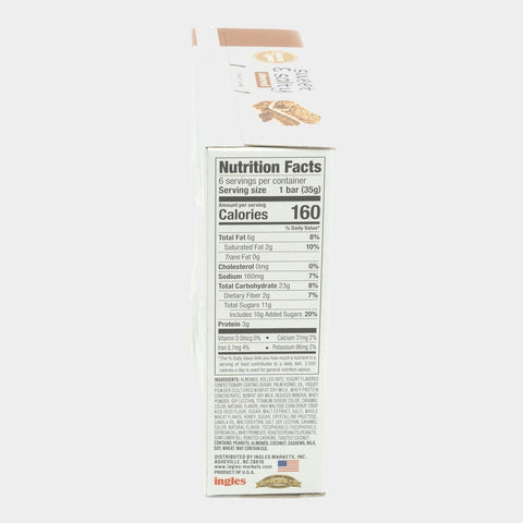 2 Boxes Laura Lynn Sweet & Salty Almond Chewy Granola Bars, 7.4 oz