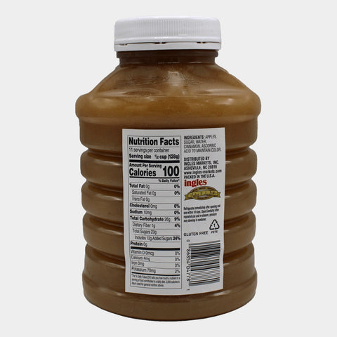 2 Jars Laura Lynn Cinnamon Applesauce, 48 oz