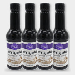 4 Bottles Laura Lynn Teriyaki Sauce, 10 oz