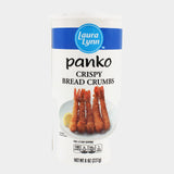 2 Containers Laura Lynn Crispy Panko Bread Crumbs, 8 oz