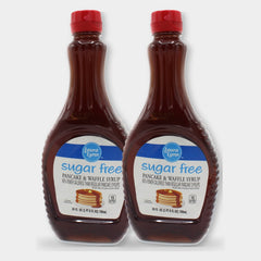2 Bottles Laura Lynn Sugar Free Pancake Syrup, 24 oz