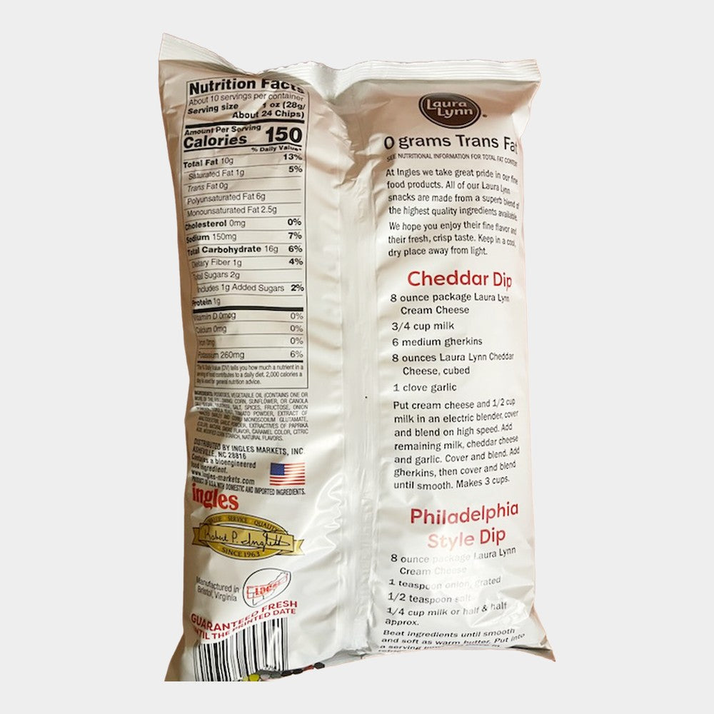 Laura Lynn Bbq Potato Chips, 10.5 oz