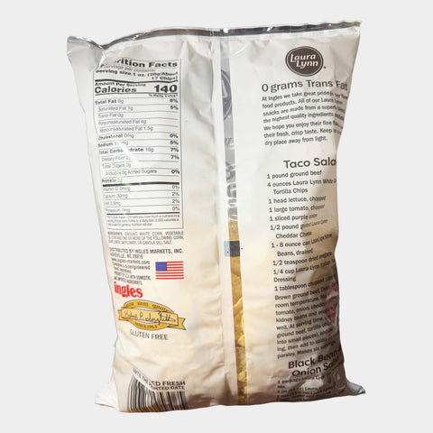 Laura Lynn Bite Size Tortilla Chips, 18 oz