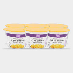 6 Cups Laura Lynn Mac & 3 Cheese Cup Single, 2.5 oz