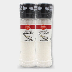 2 Jars Laura Lynn Sea Salt Grinder, 13.4 oz