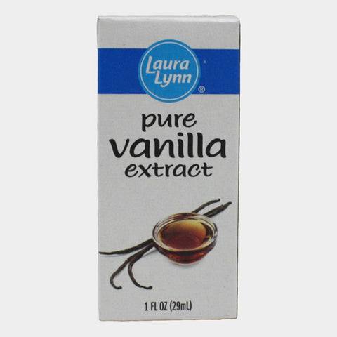 2 Jars Laura Lynn Pure Vanilla Extract, 1 oz