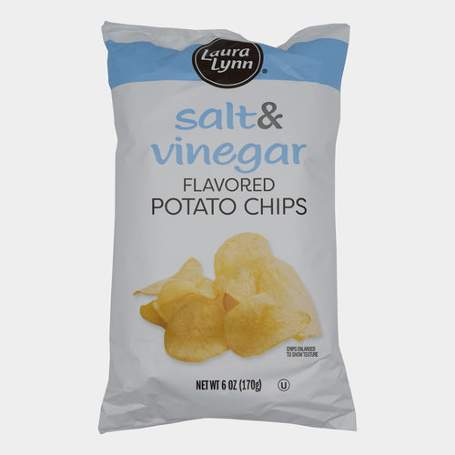 Laura Lynn Salt & Vinegar Chips, 6 oz