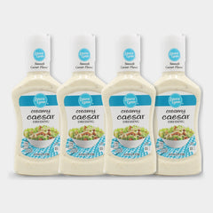4 Bottles Laura Lynn Creamy Caesar Dressing, 16 oz