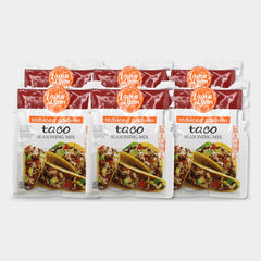 6 Packets Laura Lynn Mild Taco Seasoning Mix 50% Less Sodium, 1.25 oz