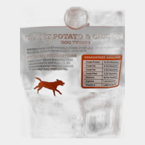 Laura Lynn Sweet Potato & Chicken Dog Treats, 3.5 oz