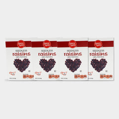 4 Cans Laura Lynn Seedless Raisins, 12 oz