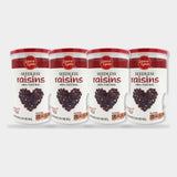 4 Cans Laura Lynn Raisins, 20 oz