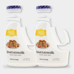 2 Boxes Laura Lynn Buttermilk Pancake Mix Bottle, 10.6 oz