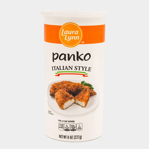 2 Containers Laura Lynn Panko Italian Style Bread Crumbs, 8 oz