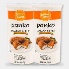 2 Containers Laura Lynn Panko Italian Style Bread Crumbs, 8 oz