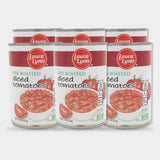6 Cans Laura Lynn Fire Roasted Diced Tomatoes, 14.5 oz