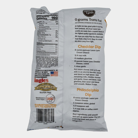 Laura Lynn Cheddar & Sour Cream Chips, 6 oz