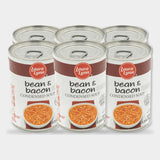 6 Cans Laura Lynn Bean & Bacon Soup Condensed, 11.25 oz