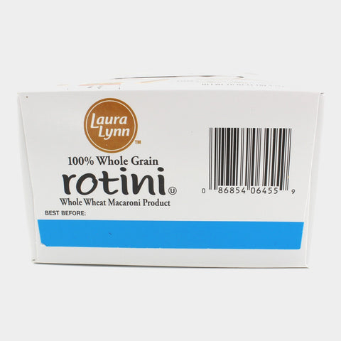 4 Bags Laura Lynn Whole Grain Rotini Pasta, 16 oz