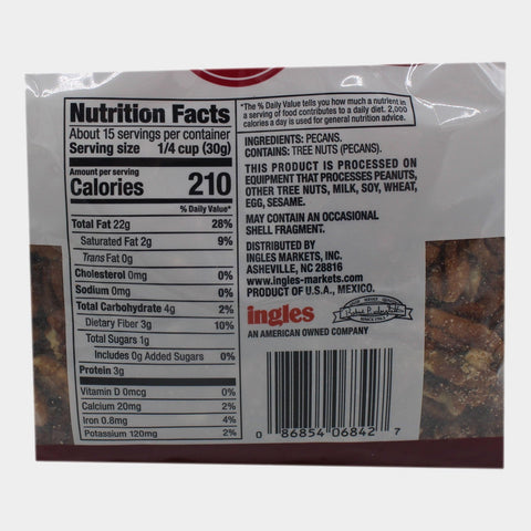 2 Bags Laura Lynn Baking Pecan Halves, 16 oz