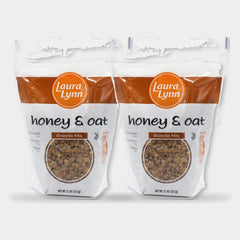2 Boxes Laura Lynn Honey & Oat Granola, 11 oz