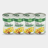 4 Cans Laura Lynn Fruit Cocktail Xl Syrup, 15 oz