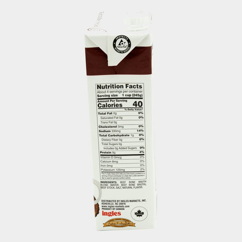 3 Cartons Laura Lynn Beef Bone Broth, 32 oz