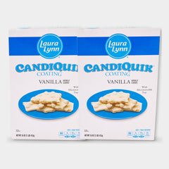 2 Bags Laura Lynn Candiquik Vanilla, 16 oz
